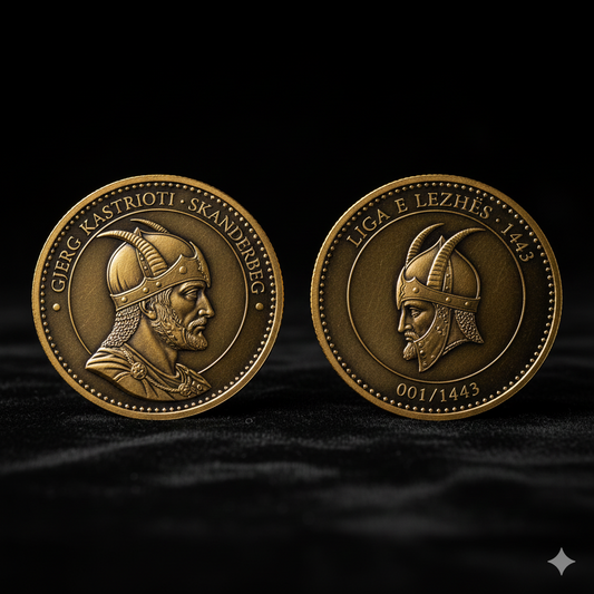 1443 Limited Edition Coin — No. ____/1443 | LEZHË Collective