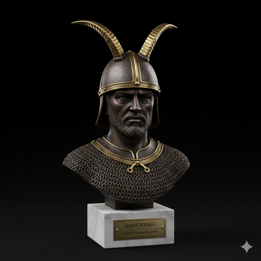 Skanderbeg Bronze Bust — Limited Edition | LEZHË Collective